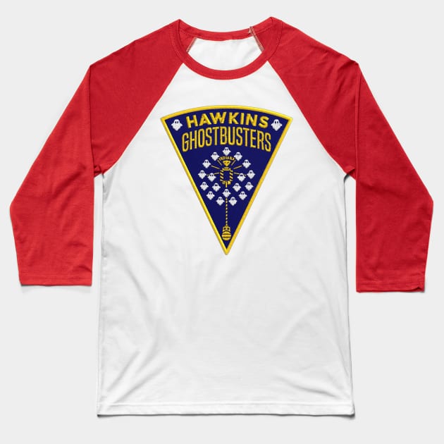 STxGB - Hawkins GB (patch) Baseball T-Shirt by BtnkDRMS